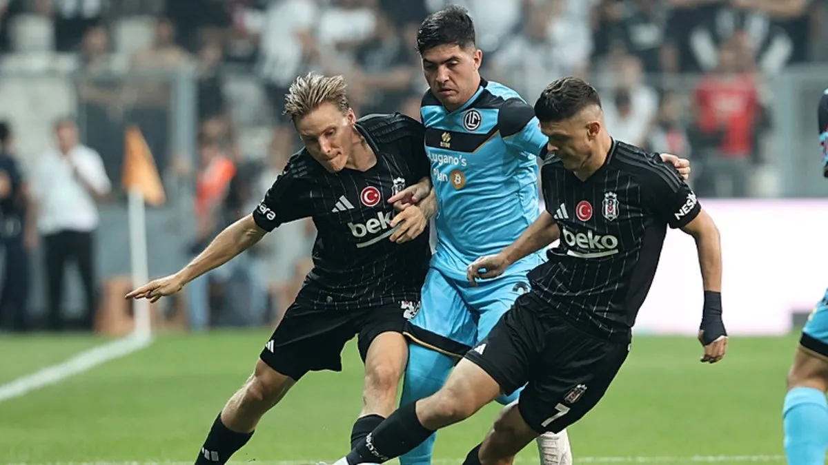 Son dakika: Beşiktaş, Lugano’yu 5 golle geçti! Kartal Avrupa Ligi’nde…