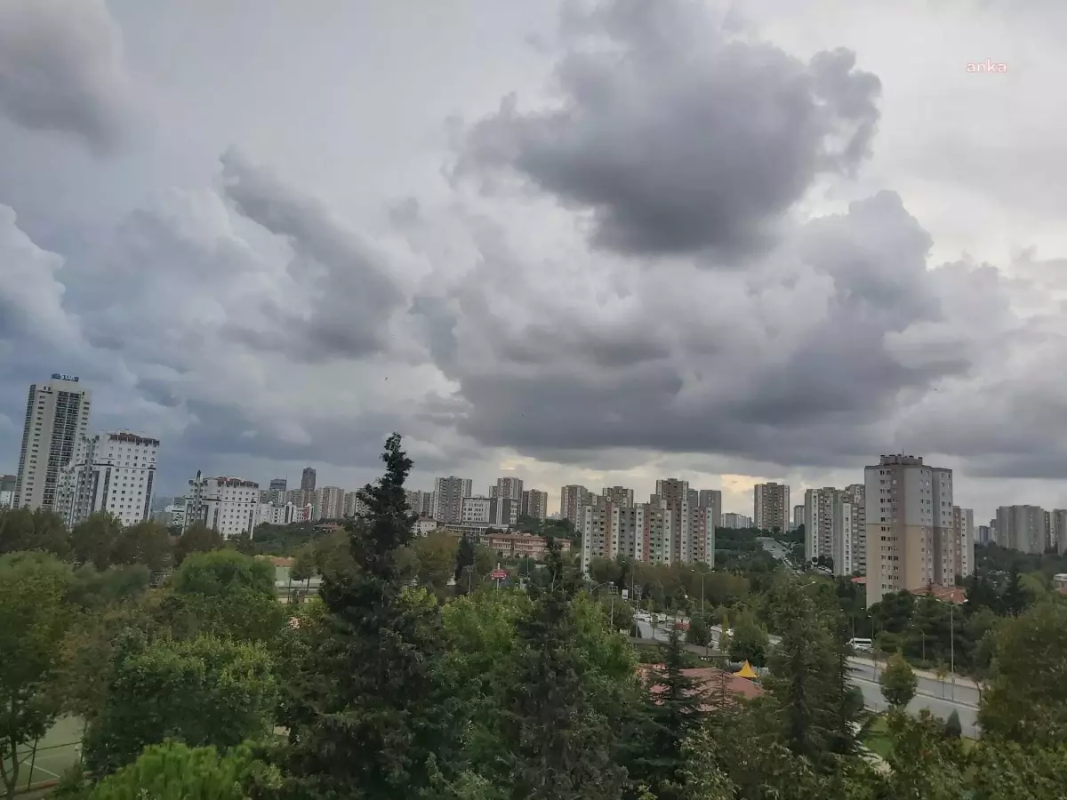 İstanbul’da Sağanak ve Gök Gürültülü Yağmur Uyarısı