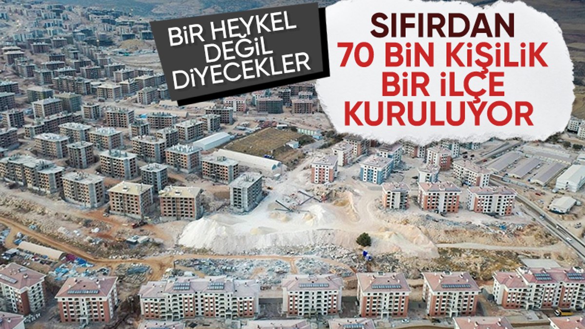 Adıyaman’da 9 bin işçinin emeğiyle kalıcı konutlar yükseliyor