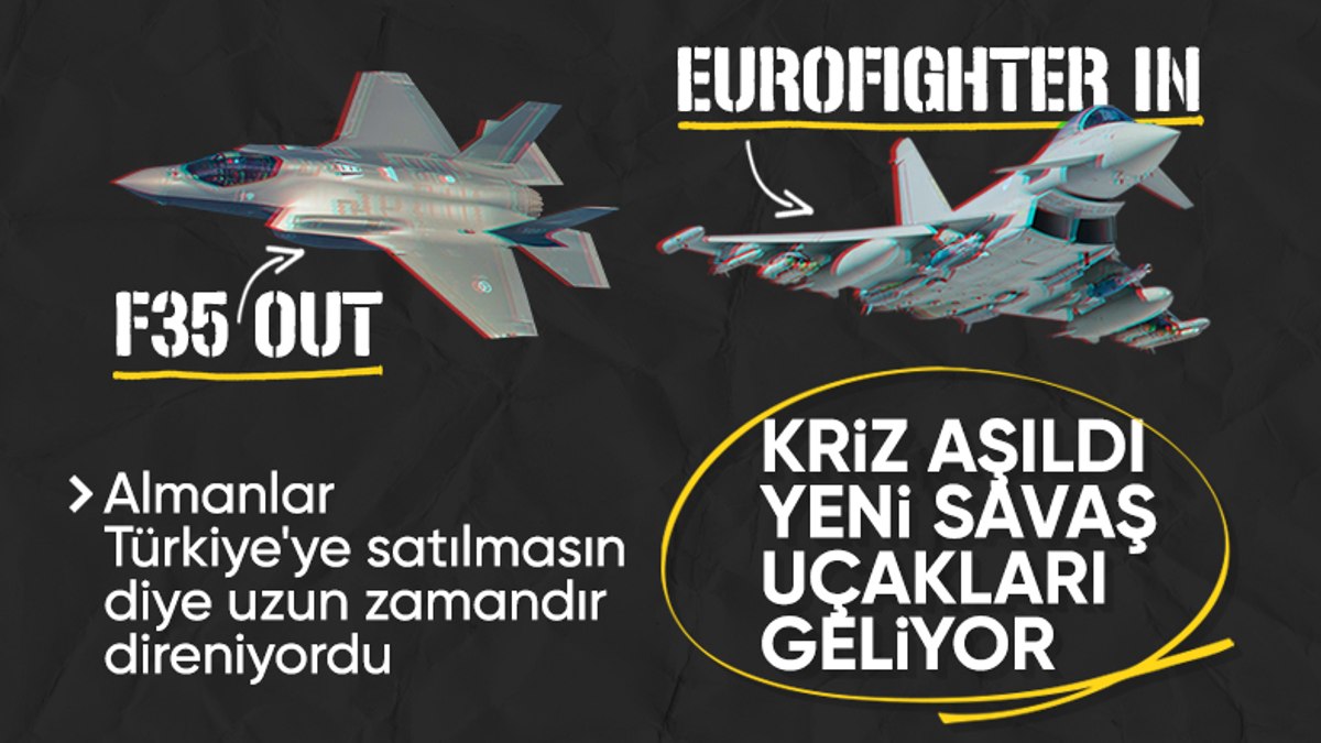 Türkiye 40 Eurofighter Typhoon alacak: İşte AB yapımı uçağın özellikleri