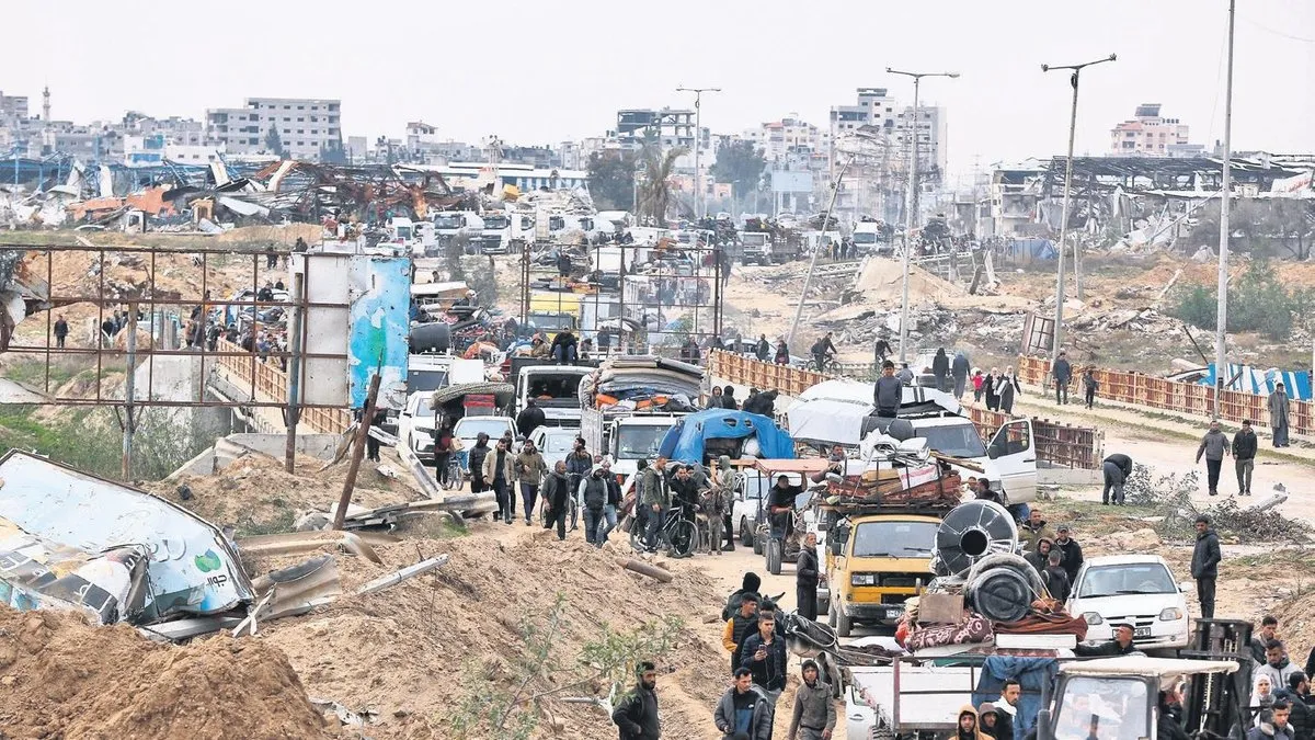 İşgal ordusu ‘ölüm koridoru’ndan çekildi